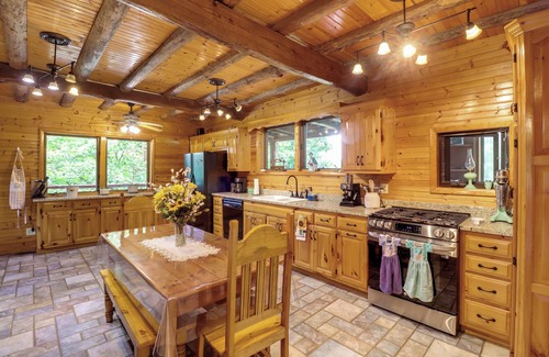 Harrison Cabin | 3,000 Sq Ft + Game Room: Ozarks Serenity Cabin!