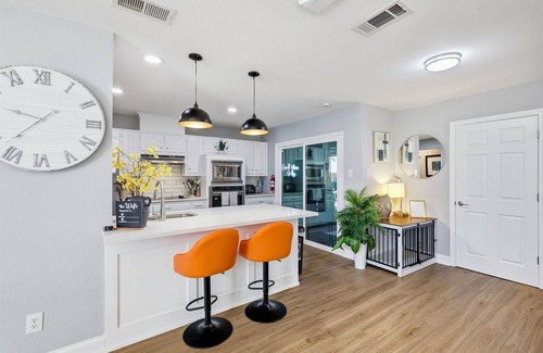 Frisco House | 3-BD/2-BA Frisco Getaway | Backyard, Patio, BBQ