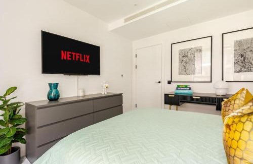 Wapping Apartment | 3 Bed London Dock Premium Aprt with AC - Sleeps 6