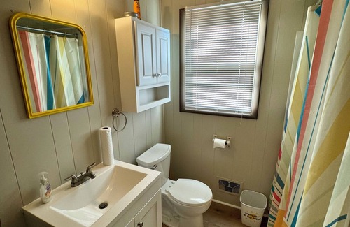 Smyrna Cottage | 3-bedroom cottage on beautiful Big Pine Island Lake. Sandy beach, huge deck.