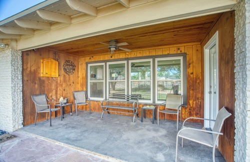 Midland House | 3-bedroom home in Old Midland/Downtown Area w/ spacious backyard and fireplace