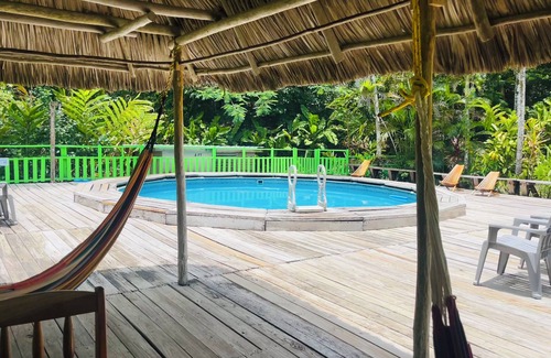 San Ignacio House | 3-Bedroom house, air-conditioned, private kitchen, private bathroom, living room and a private garden.