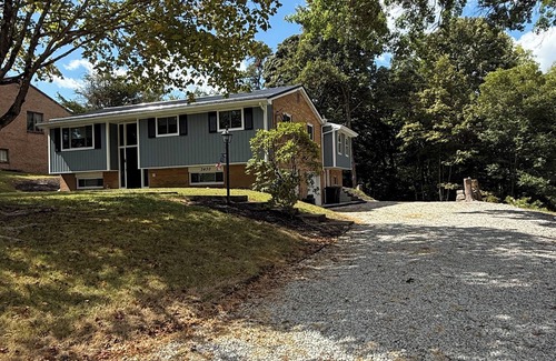 Elrama House | 3 bedrooms, 3 full baths, game room, backs up to the woods - peaceful & cozy!