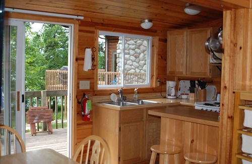 Nevis Cabin | 3 BR Cabin Surrounded by Pines on Fishing/Swimming Lake
