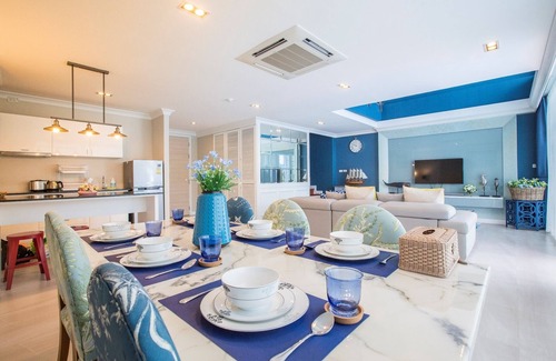 Khao Takiab Condo | 3 BR duplex apartment with pool access Free water park