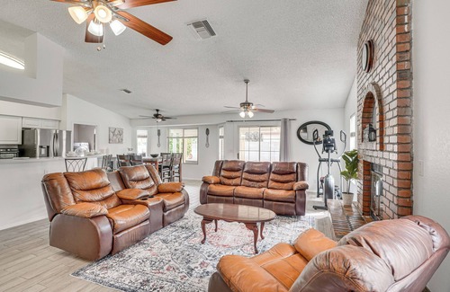 Tucson House | 3 Mi to Golf: Tucson Home w/Private Yard & Patio!