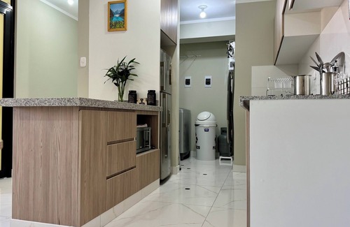 Independencia Apartment | 3 RB, Fast Wi-Fi, mountain view, barbecue area, garage. elevator.