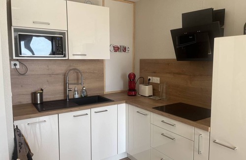 Les Angles Apartment | 3-room apartment with balcony, WiFi, parking, near station, Les Angles