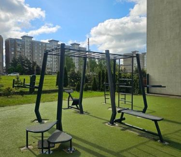 Kaunas Apartment | 3 rooms 2 bedrooms apartment with garden
