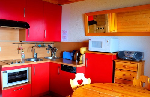 Eclose-Ouest Apartment | 3 rooms flat -6 sleeps in Alpe d'Huez 1850m - Very beautiful released sight