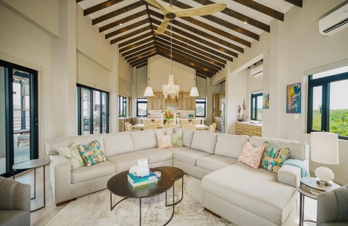 Placencia Villa | 3-Story 4BR Waterfront Villa w/Sunset Views