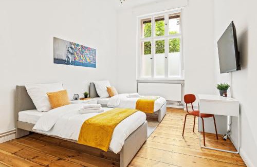 Cottbus Apartment | 3 Zimmer Apartment ,6 Betten, Wohnküche nahe Hauptbahnhof&Parkplatz
