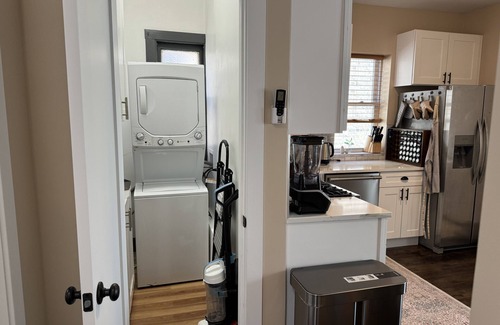 Skokie Apartment | 30-Day minimum Stay 3-BR near Chicago,Evanston with 2-Car GARAGE parking