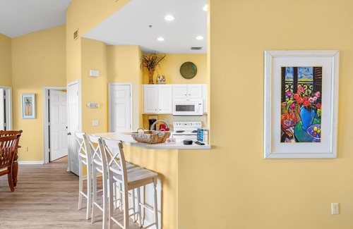 Fort Morgan Condo | 302W ~ Vibrant 2BR/2BA top floor beachfront condo