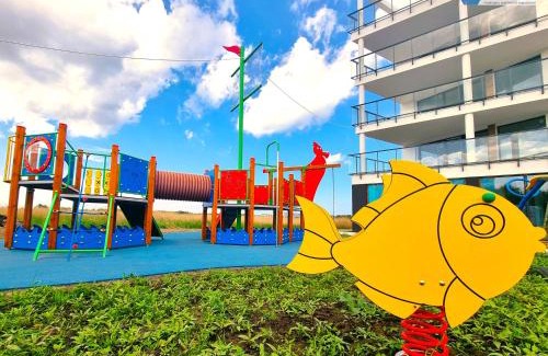 Kolobrzeg Apartment | 365PAM - Westin House Rodzinny z 2 sypialniami - BASEN, JACUZZI, SAUNA, SALA FITNESS, PLAC ZABAW, PARKING W CENIE