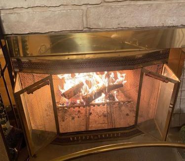 Niles Apartment | 3BR-2BA Deluxe Apartment with Fireplace and Balcony