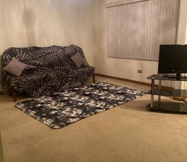 Niles Apartment | 3BR-2BA Deluxe Apartment with Fireplace and Balcony