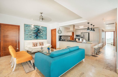 El Soco Apartment | 3BR apt with beach view & access at Nueva Romana