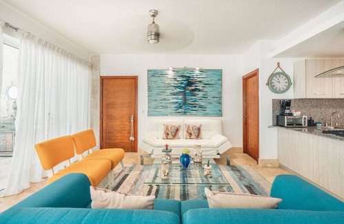 El Soco Apartment | 3BR apt with beach view & access at Nueva Romana