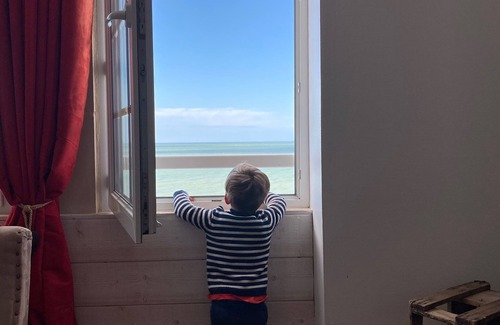 Saint-Regnobert-de-la-Cote-de-Nacre Apartment | 3rd floor Facing the sea Villa La Loggia 1901