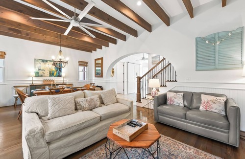 Rosemary Beach House | 4 Bed Main Home South of 30A in Rosemary Steps to the Beach, Pools + Town Square