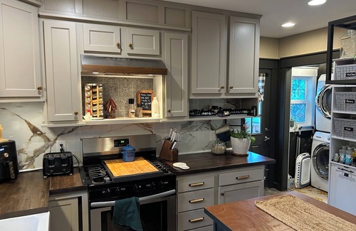 Oshkosh House | 4-bedroom house in charming Oshkosh with AC, WiFi, and main floor laundry.