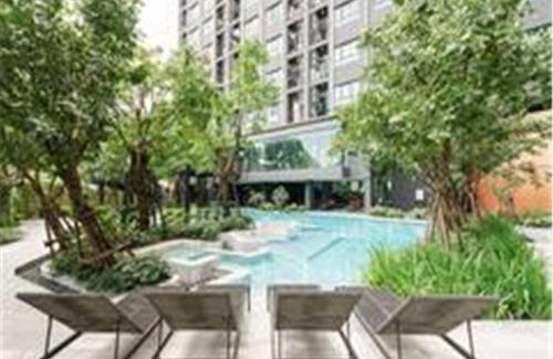 Kabin Buri Apartment | 4-Ideo New Rama 9 游泳池公寓 二房二卫WiFi