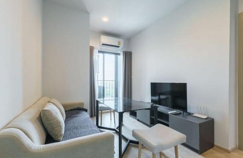 Kabin Buri Apartment | 4-Ideo New Rama 9 游泳池公寓 二房二卫WiFi