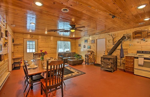 Coldsprings Township Cabin | 400-Acre Outdoor Enthusiast's Lodge in Mancelona!