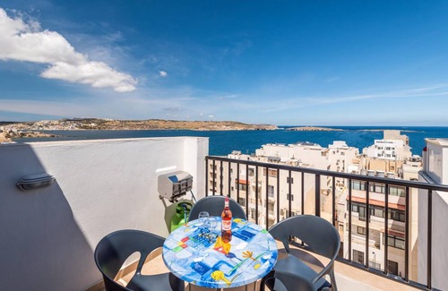 Bugibba Apartment | 45 m² Apartment ∙ 1 bedroom ∙ 3 guests