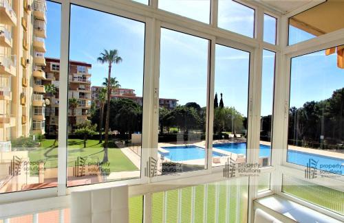 Benalmadena Costa Apartment | 47 Hercules Estudio. Vistas al jardín y la piscina. Cercano al centro. Excelente ubicación.