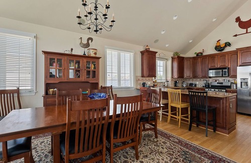 Avalon House | 5 bedroom, 4 bath home is just nine houses from the entrance to a dune-protected beach