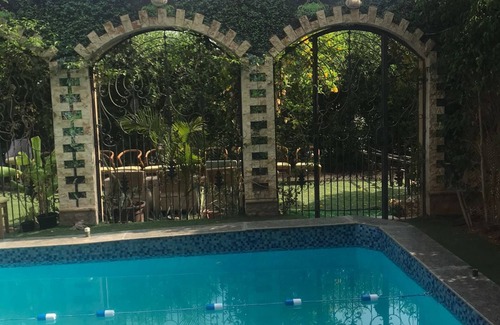 6th of October City Villa | 5 bedrooms classic villa with coverable warm private pool sheik zayed compound