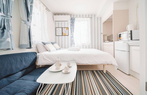 Higashinippori Apartment | 5 minute walk from JR Nippori" Room 201! Special discount! Chitin! Washing machine! Wifi available/Renting a newly built room (Room 201)