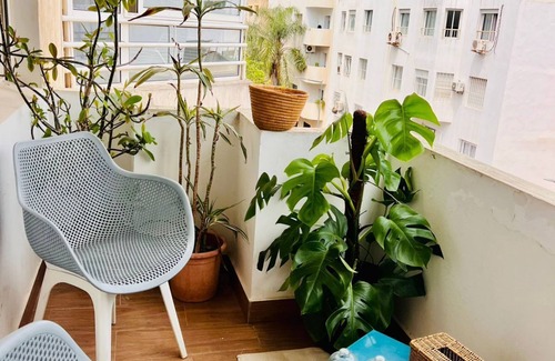 Agdal Apartment | 5 minutes from the Hilton forest and shops, beautiful, quiet, sunny apartment