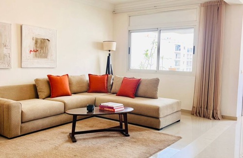 Agdal Apartment | 5 minutes from the Hilton forest and shops, beautiful, quiet, sunny apartment