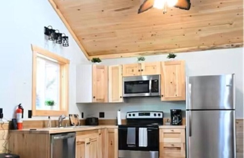 Paris Cabin | 5 Private Cabins Retreat on the Muskegon River and White Pine Trail