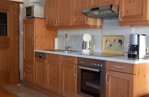 Obergrainau Apartment | 5-star apartment "Waxenstein" in Grainau & garden/lawn.