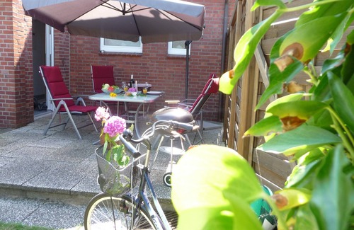 Haseluenne Apartment | 5*Whg, 60m², ground floor, 2P, terrace/garden, box-spring bed, non-smoking, no pets