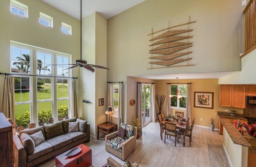 Waikoloa House | 50% off Oct! Book Jan-Mar 10% off. Quiet, redone end unit. Great views. 90 golf!