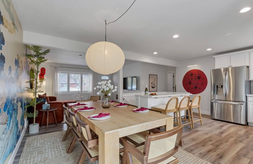 Northwest Arvada House | 5BD Japanese-Themed w/Hot Tub, Movie Room & Games