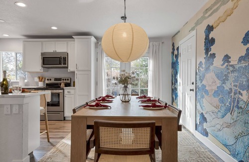 Northwest Arvada House | 5BD Japanese-Themed w/Hot Tub, Movie Room & Games