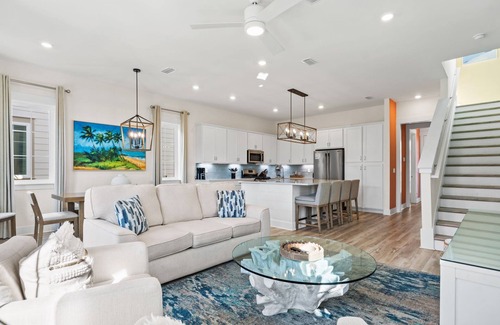 Panama City Beach House | 5BR Resort Home w/Balcony, Hot Tub, Lazy River & Beach Access