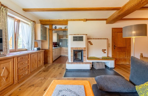 Blindau Apartment | (6) Dachstudio: Zwei-Raum-Ferienwohnung 50qm, Dusche/WC, Extra-Schlafzimmer, Küche, 2 Balkon