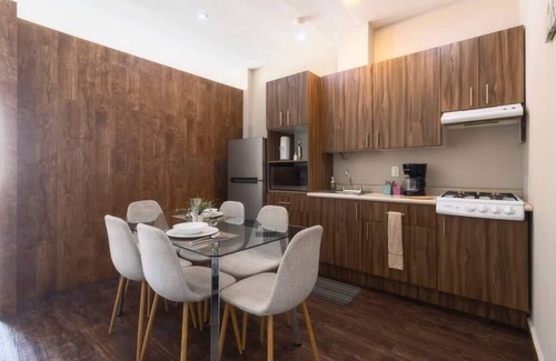 Venustiano Carranza Condo | 602 Private Terrace apt AC Rooftop