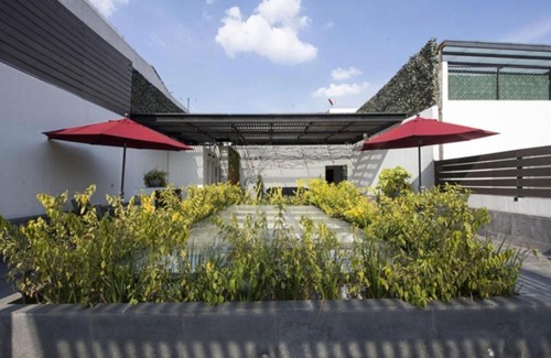 Anahuac House | 6Px Spacious apartment with trendy Rooftop!