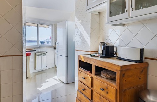 Santo Estevao Apartment | 70m2 Tagus River Terrace in Alfama By LovelyStay