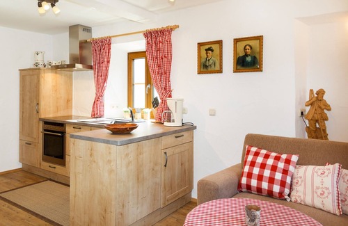 Ruhpolding Apartment | 8. vacation apartment Edelweiss, 45sqm, terrace, kitchen, 1 bedroom, 1 living room