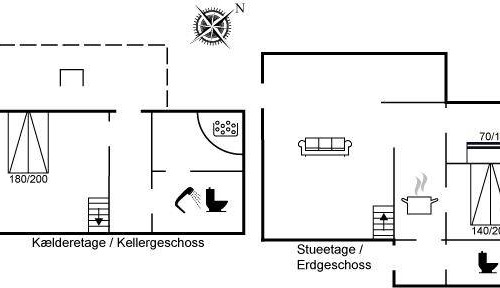 Lihme House | 95 m² House ∙ 3 bedrooms ∙ 6 guests