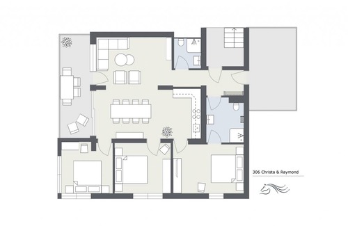 Tschagguns Apartment | 96 m² Apartment ∙ 3 bedrooms ∙ 8 guests